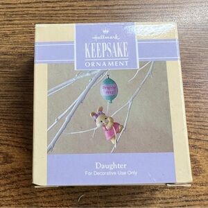 Hallmark Daughter 1992 Easter Collection Handcrafted & Dated 1992
